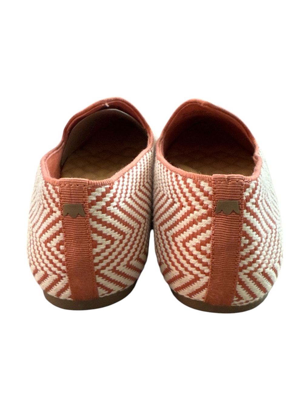 Birdies The Heron Fiesta Salmon Slip On Flats Shoes Loafers Preppy Size 8 New - Picture 5 of 9